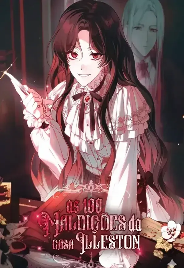 Capa de As 100 Maldições da Casa Illeston