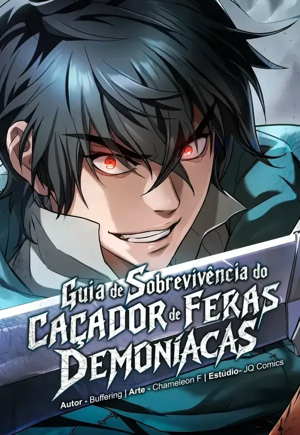 Capa de Guia de Sobrevivência do Caçador de Bestas Demoníacas