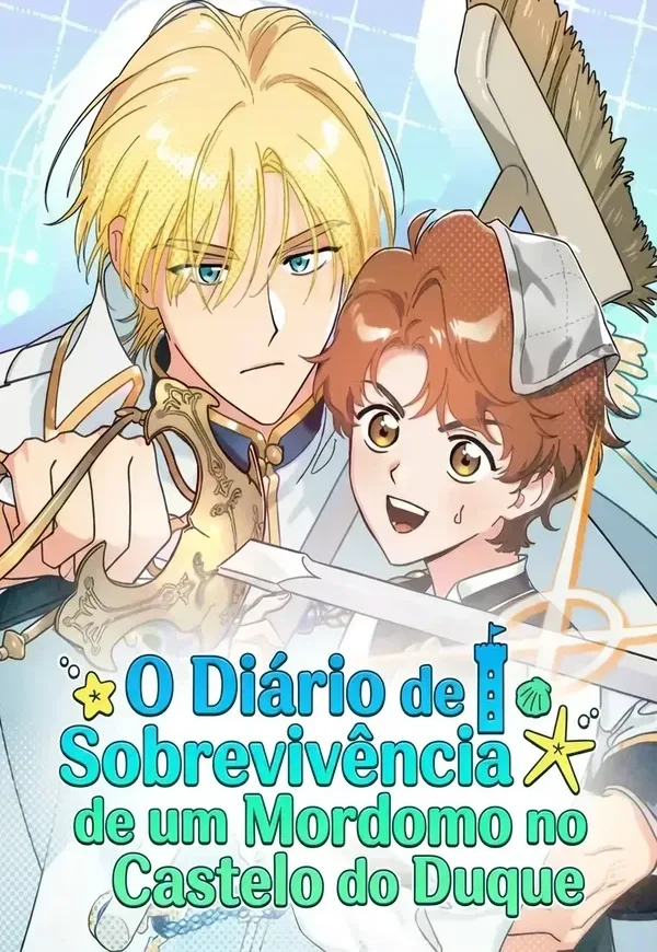 Capa de O Diário de Sobrevivência de um Mordomo no Castelo do Duque